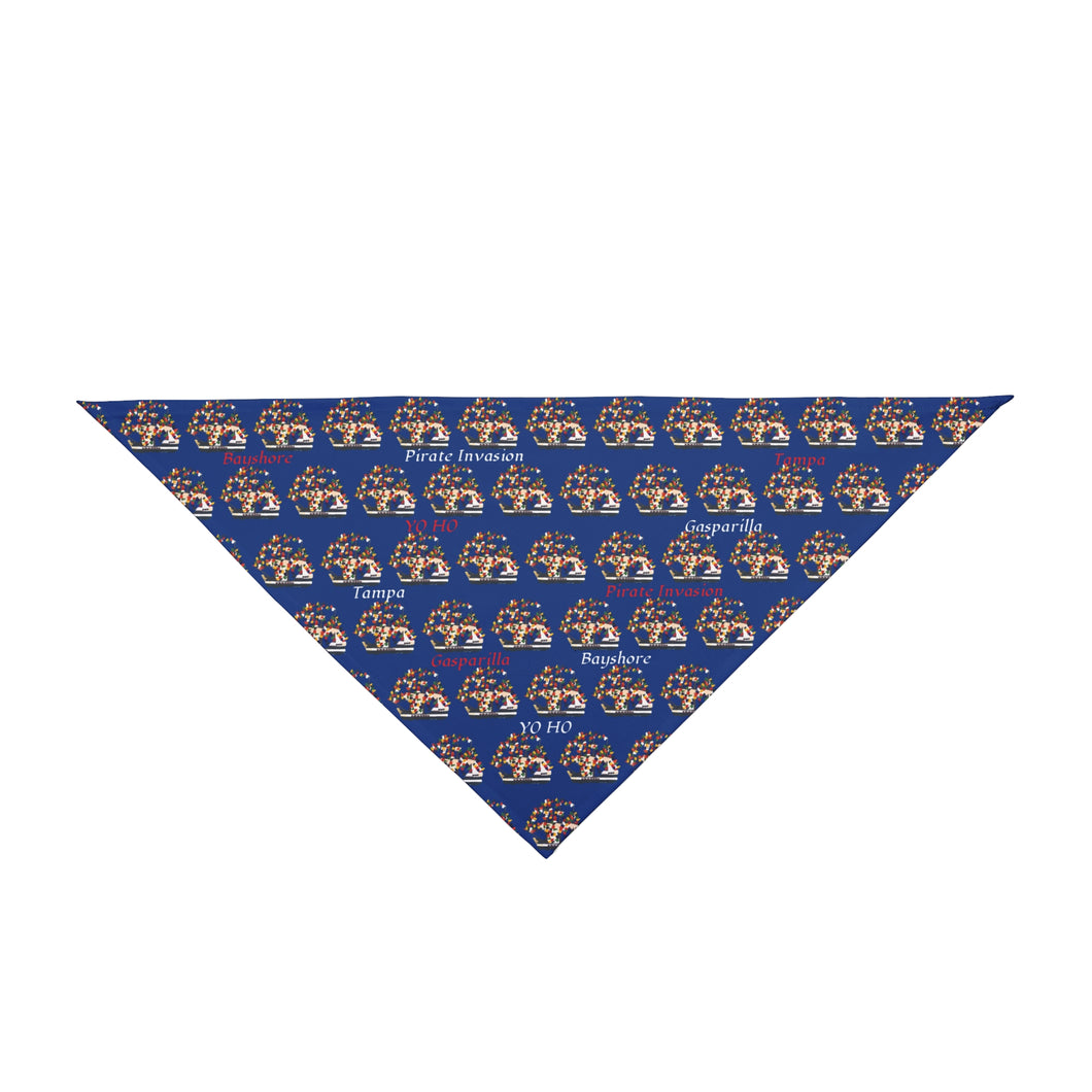 Gasparilla Pet Bandana - small ships