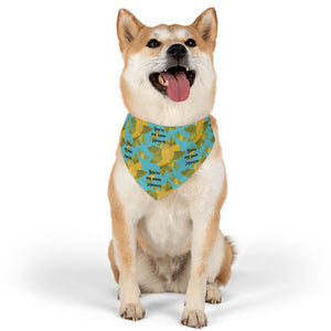 Lemon Pet Bandana Collar