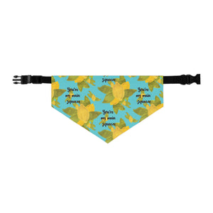 Lemon Pet Bandana Collar