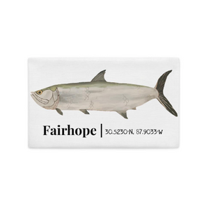 Tarpon Premium Pillow Case-Fairhope/Tampa