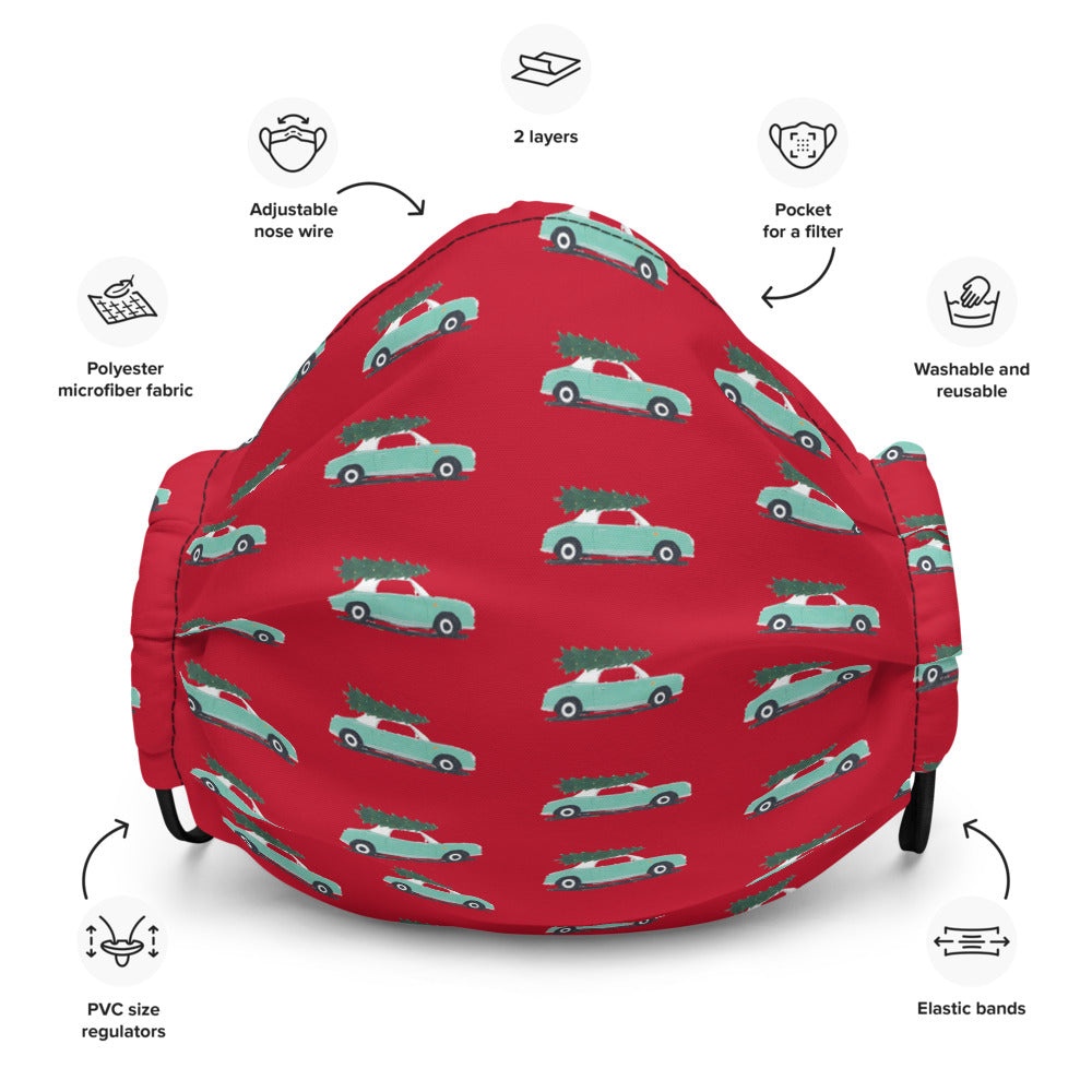 Nissan Figaro Christmas face mask - limited edition