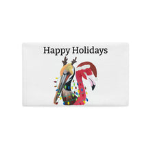 Load image into Gallery viewer, Coastal Christmas - White Premium Pillow Case