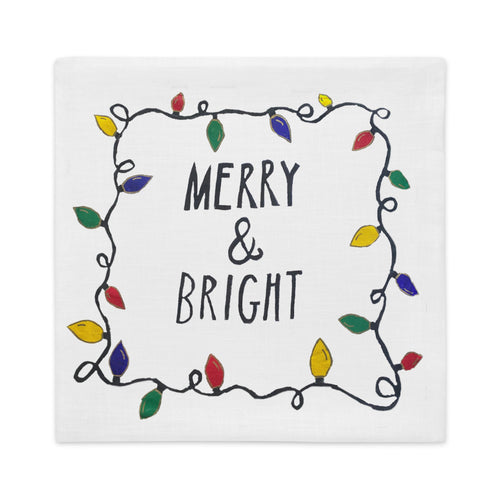 Merry and Bright - Premium Pillow Case